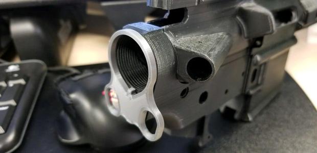 AR15 Dual Loop Sling Mount Buffer Tube Lock Ring