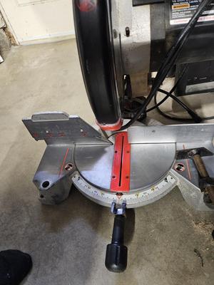 Throat plate for Craftsman Miter Saw