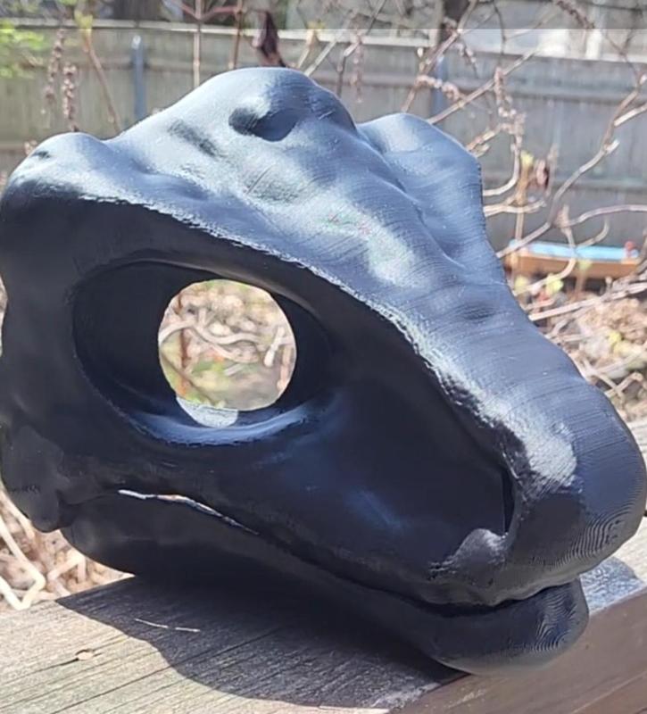 Dino mask / raptor mask | stl file