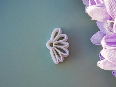 Echinacea Flower Clay Cutter For Earrings Necklace