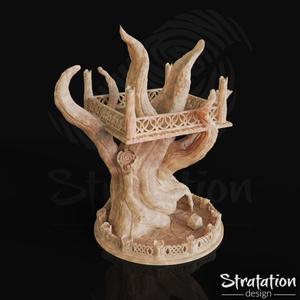 Treetop Druid Haven Dice Tower