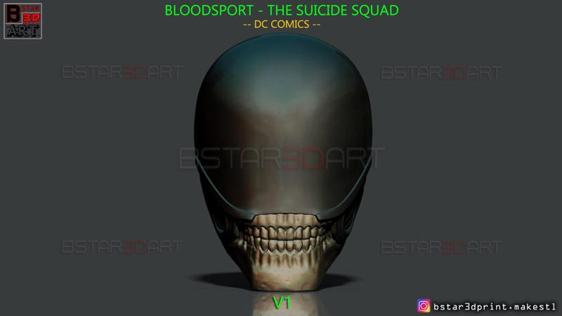 Bloodsport Mask - The Suicide Squad - DC Comics cosplay