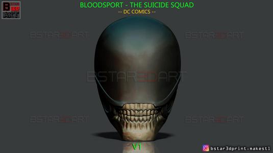 Bloodsport Mask - The Suicide Squad - DC Comics cosplay