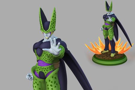Cell - Dragon Ball 3D model - ready to print