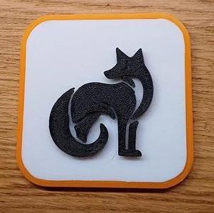 Fridge Magnet - Fox   