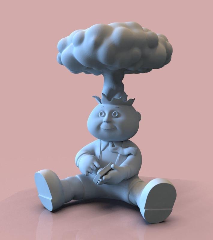 GARBAGE PAIL KIDS - ADAM BOMB