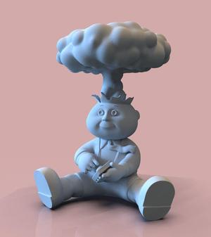 GARBAGE PAIL KIDS - ADAM BOMB