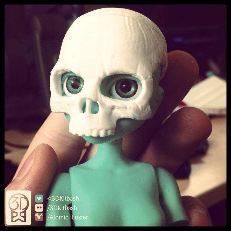 Quin G1: Skull Mask - 3DKitbash.com
