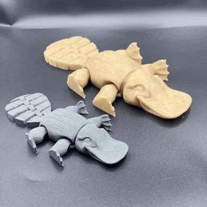 Cute Articulated Platypus!!! Print In Place!!!