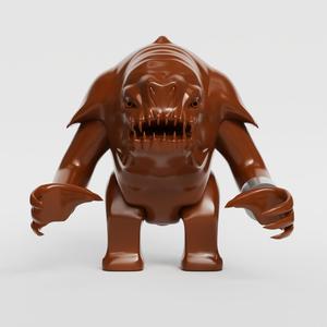 Rancor - The Complete Saga - 3D Printable Custom Lego Minifigure