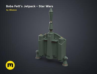 Boba Fetts Jetpack - Star Wars