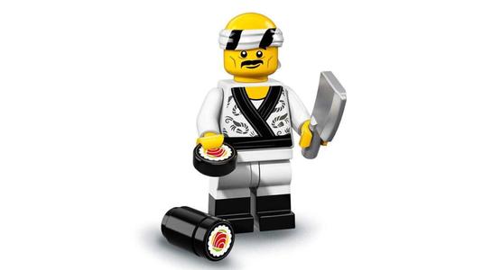 3D print minifigure - 71019-19-Sushi-Chef