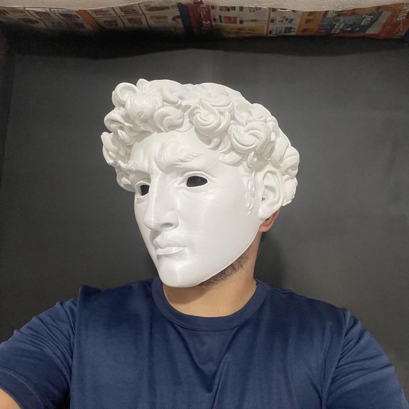 David Michelangelo Mask for cosplay
