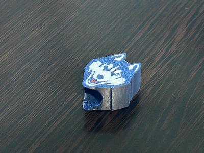 Uconn Stanley Straw Charm
