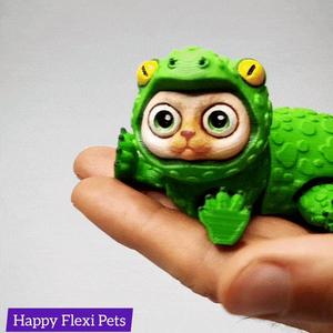 Croco-Cat articulated toy