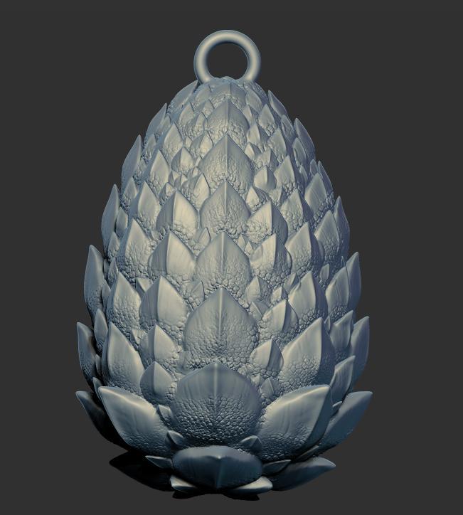 Dragon Egg  Ornament
