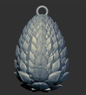 Dragon Egg  Ornament
