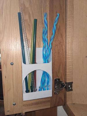 Parameterized Straw Caddy   