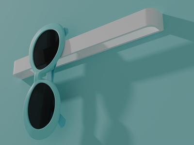Sunglasses wall holder