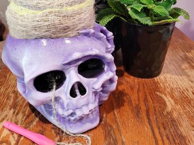 Skull Yarn Bowl 