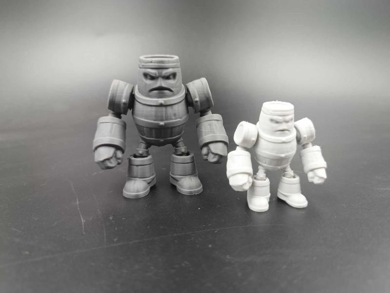 Barrel Golem - Miniature RPG / Dungeons