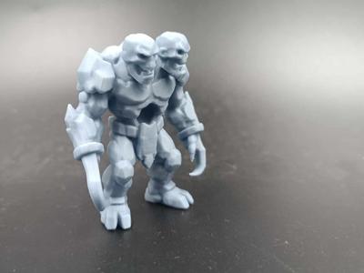 Twin-Headed Hook Golem- DnD RPG Miniature Dungeons