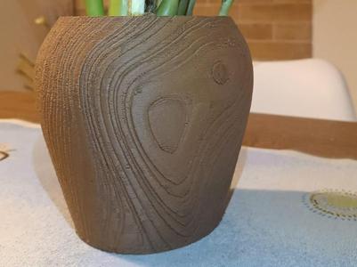 Wooden Vase Pla Wood