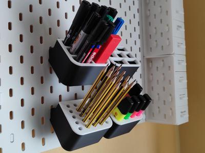 Ikea Skadis Pen Holder (⌀6-25, no Support)