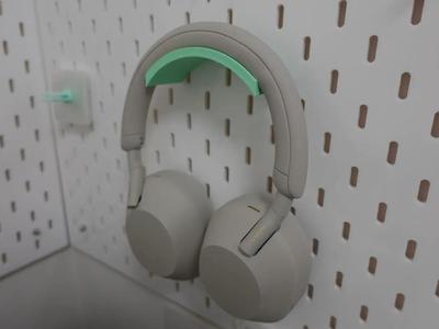 Customizable Peg Board Headphone Holder可定制的洞洞板耳机支架