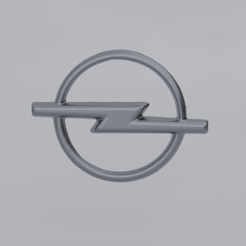Free Opel Car Logo 3D Model