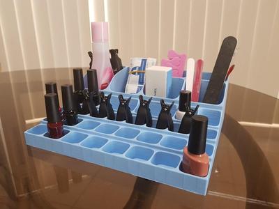 Nail polish organiser