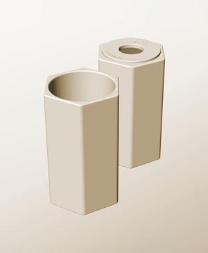 CH96-190-P Stacking pierced component box bin for makers
