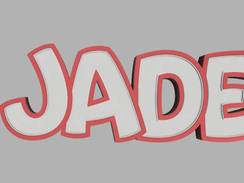 Free custom name: Jade