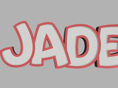 Free custom name: Jade