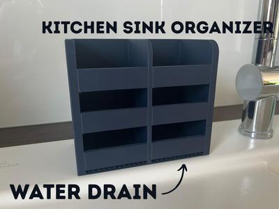 Modern Kitchen Sink Organizer Basket