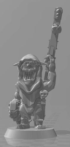 Goblin, Gobbo, Gretchin, Grot Scout Sniper