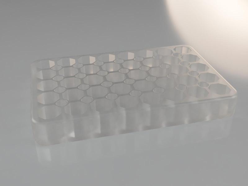 Medication Vial 2ml (Type 2R) Vial Tray/Rack 40 Count