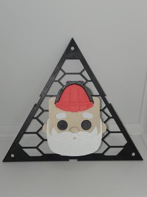 Blokkheadz Retro Rudolph Santa