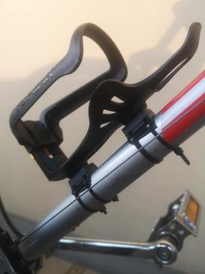 Bicycle water bottle mount conversion