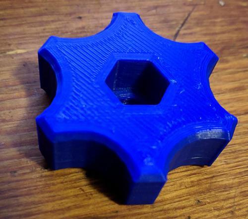 1/2" Trap Nut Knob.