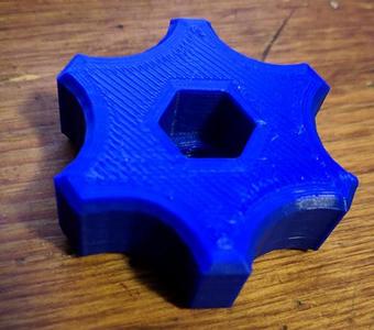 1/2" Trap Nut Knob.