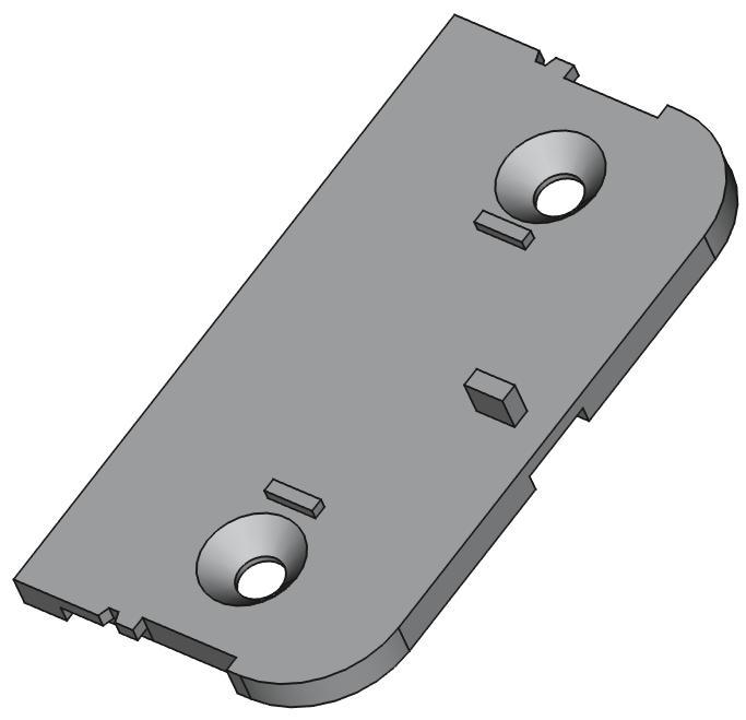 Ring Contact Sensor Back Lid and Riser
