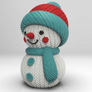 Knitty the Cozy Snowman