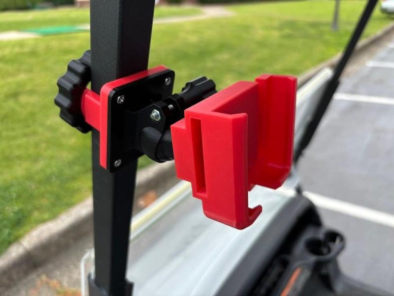 Adjustable Phone Clamp for Golf Cart