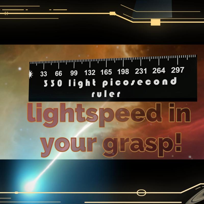 Light-Picosecond Ruler - Lightspeed in your Hands!