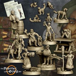 Townsfolk Complete Bundle - Presupported