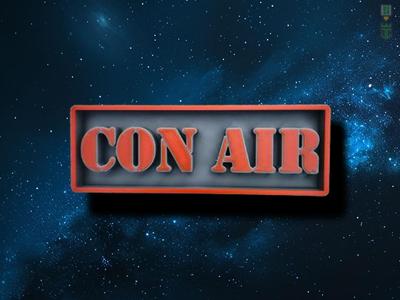 Con Air Cinema Film Room Sign Box