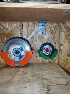 Wall holder for cutting disks ( D=125mm, D=76mm)