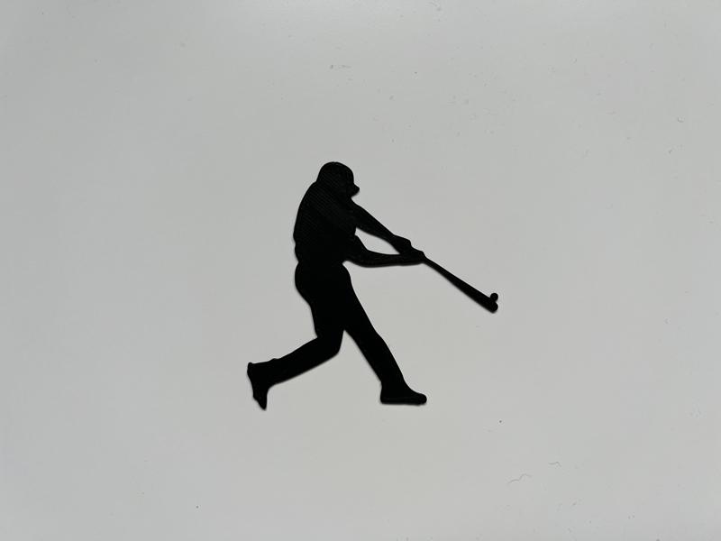 Baseball Player Wall Art #2