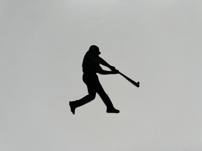 Baseball Player Wall Art #2